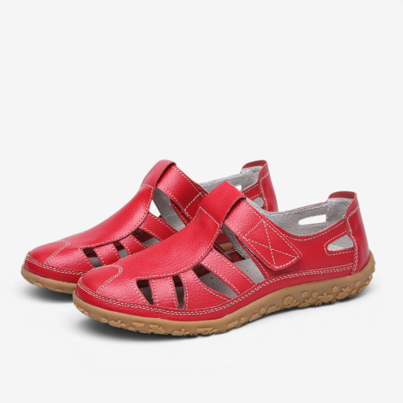 Stylish Women's Slip On Sandals with Velcro Straps