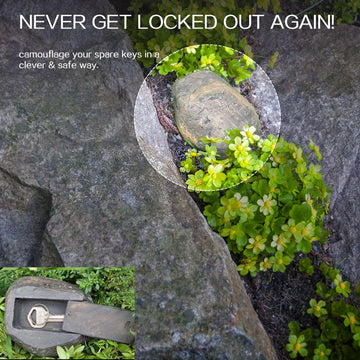 SafeRock Outdoor Hidden Key Box