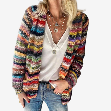 Chic Long Sleeve Knitted Sweater