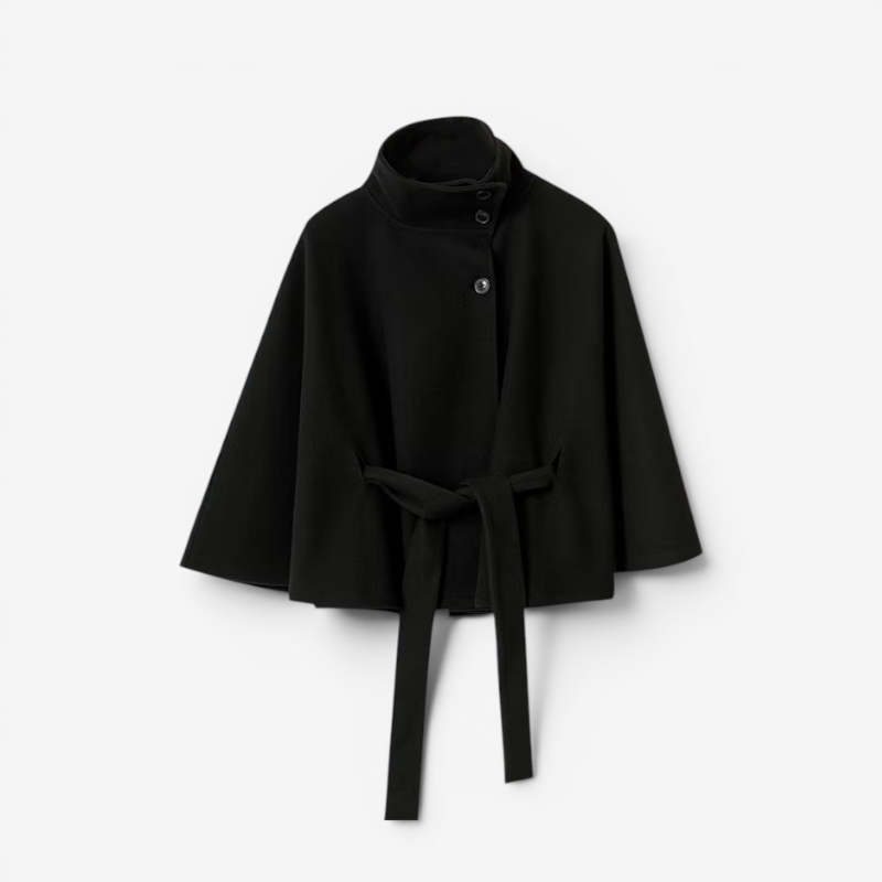Elegant Flare Sleeve Overcoat for Women