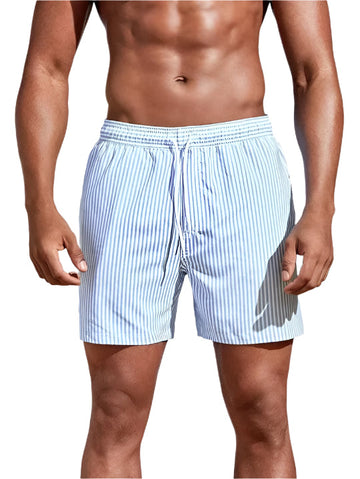 StripeFlex Men's Swim Shorts