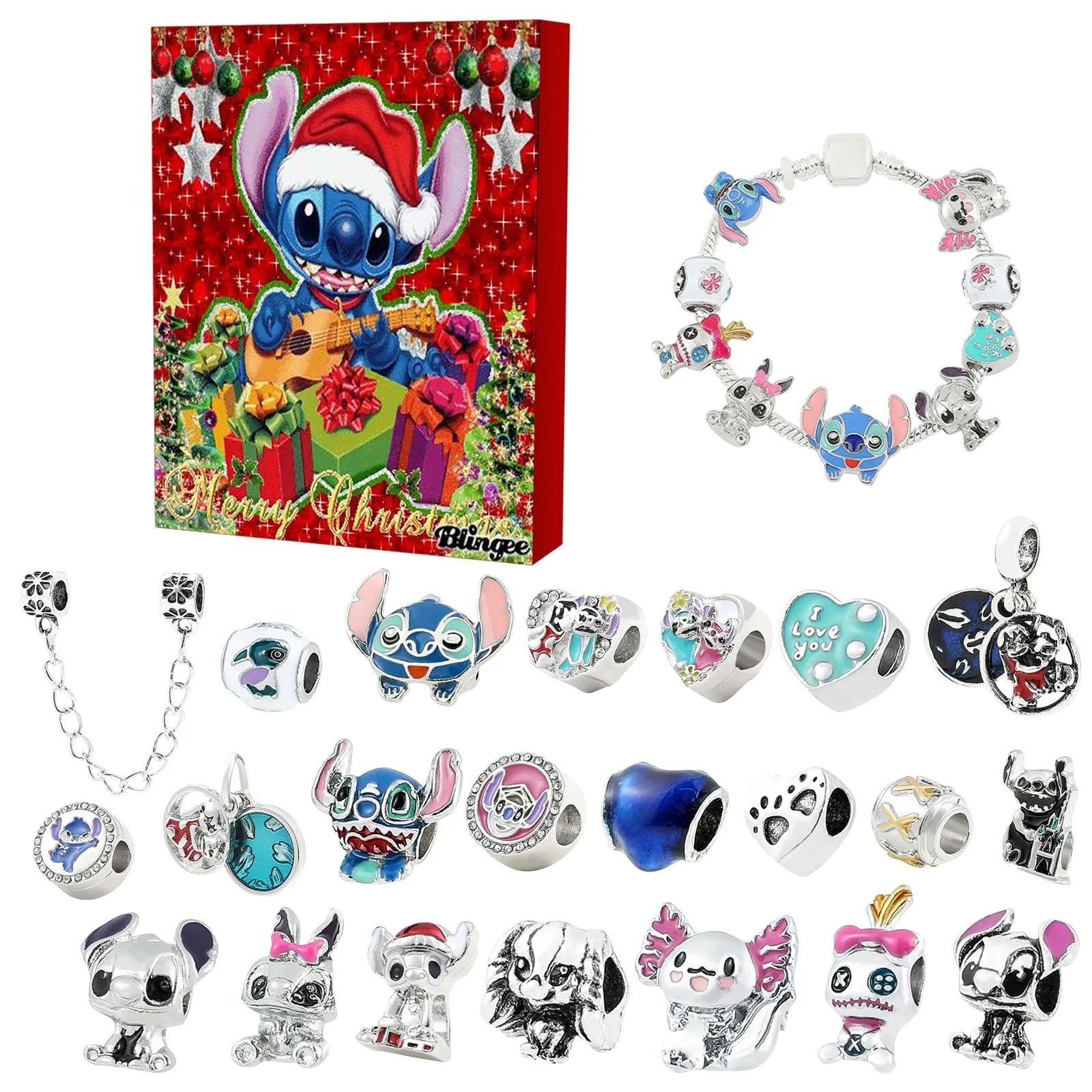 Crafting Set for Making Advent Calendar Bracelets for Kids
