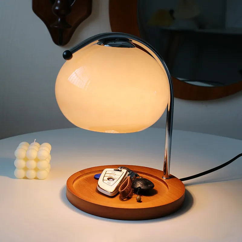 LumiGlow - Glass Candle Warmer Lamp Elegant Glass Design with Flameless Candle Warming | Soft Ambient Glow for Cozy and Inviting Home Ambiance | Safe and Stylish Accent for Bedroom, Living Room, or Relaxation Spaces