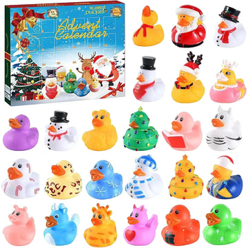 Christmas Countdown Rubber Duck Advent Calendar