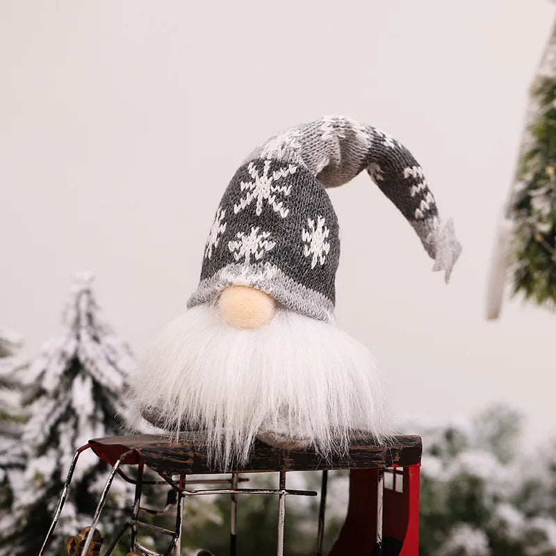 Christmas Gnome Face-Less Doll Night Light