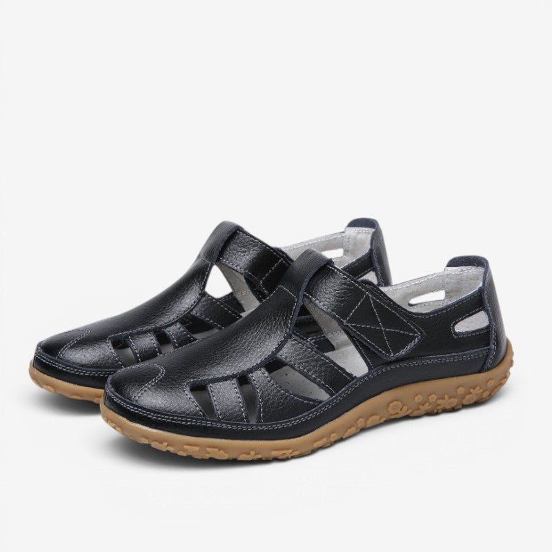Stylish Women's Slip On Sandals with Velcro Straps