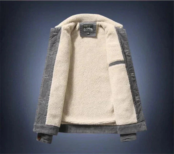 Elias Stylish Long-Sleeved Jacket with Pockets – Classic and Modern Design