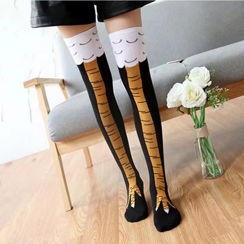 QuirkStep - Playful Chicken Claw Socks