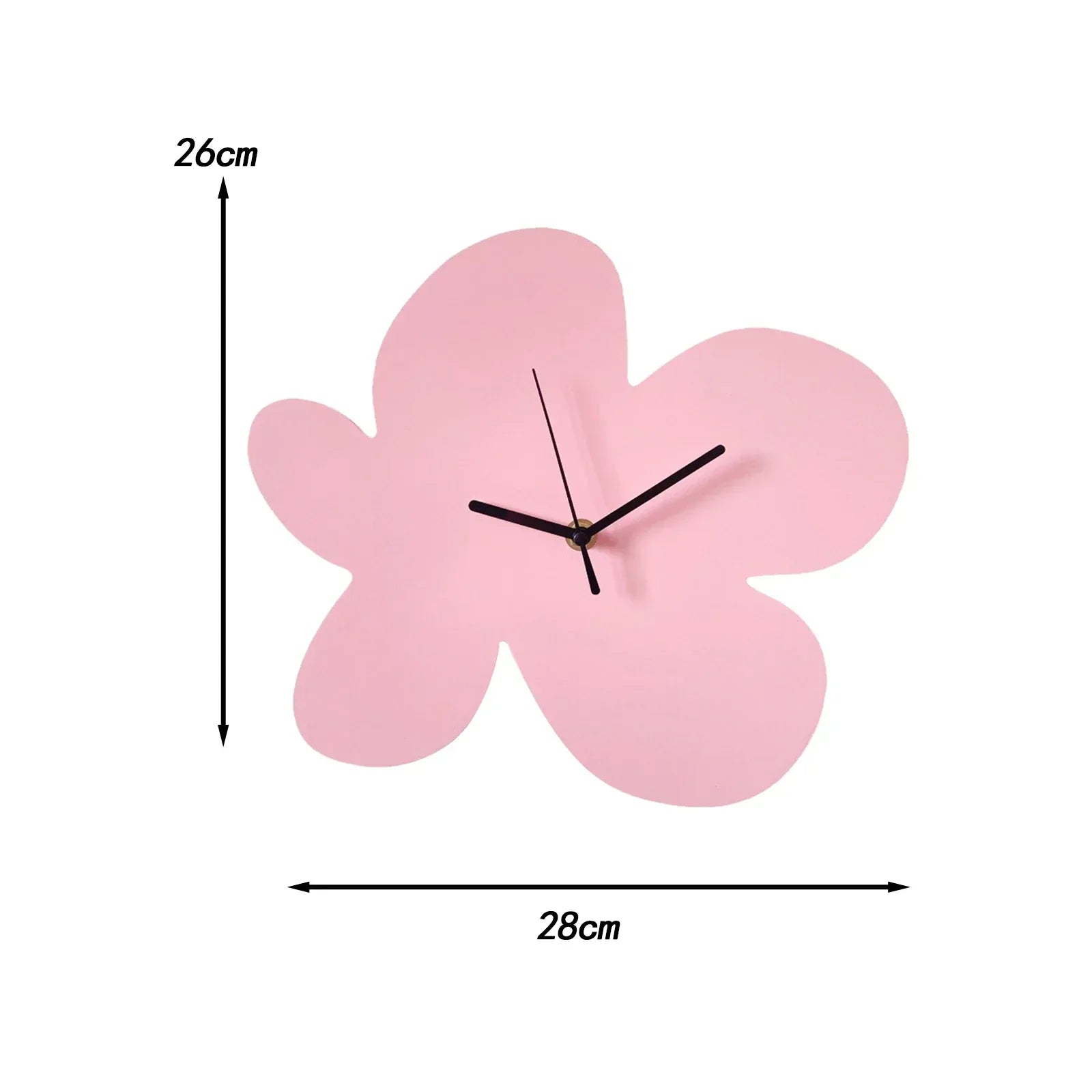 BloomingTime - Whimsical Floral Wall Clock