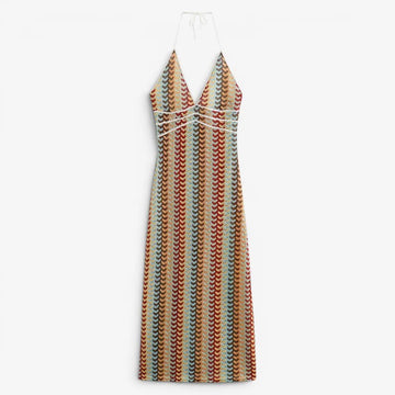 Women’s Sleeveless V-Neck Maxi Dress