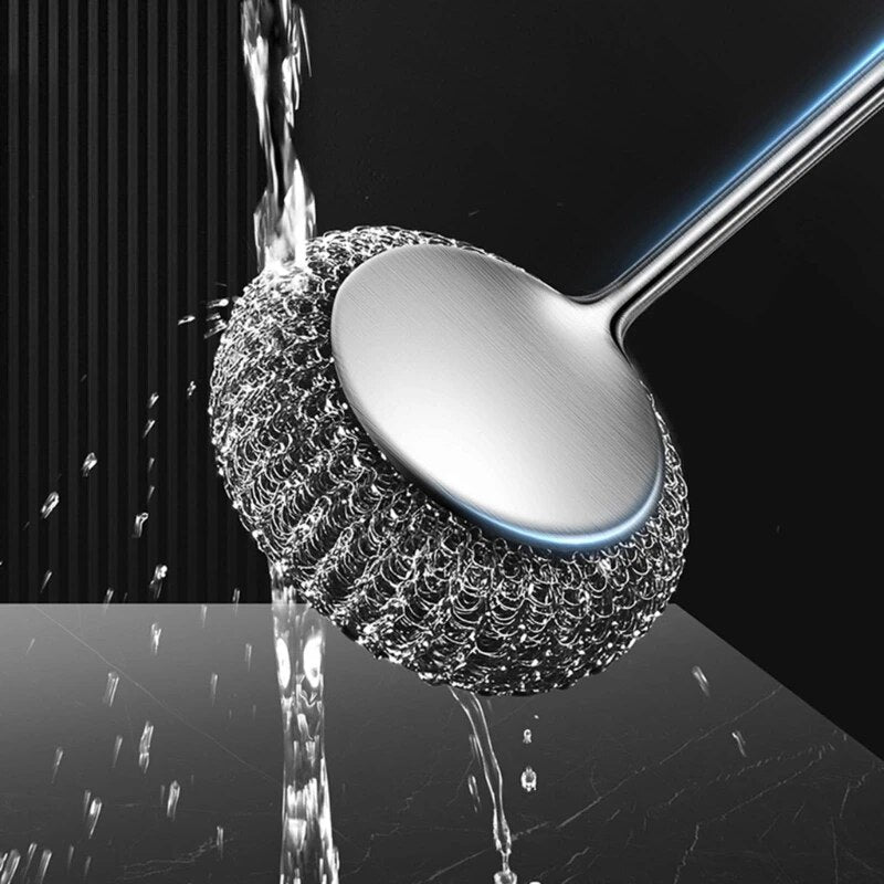 ScrubEase - Long-Handle Pan Cleaning Brush