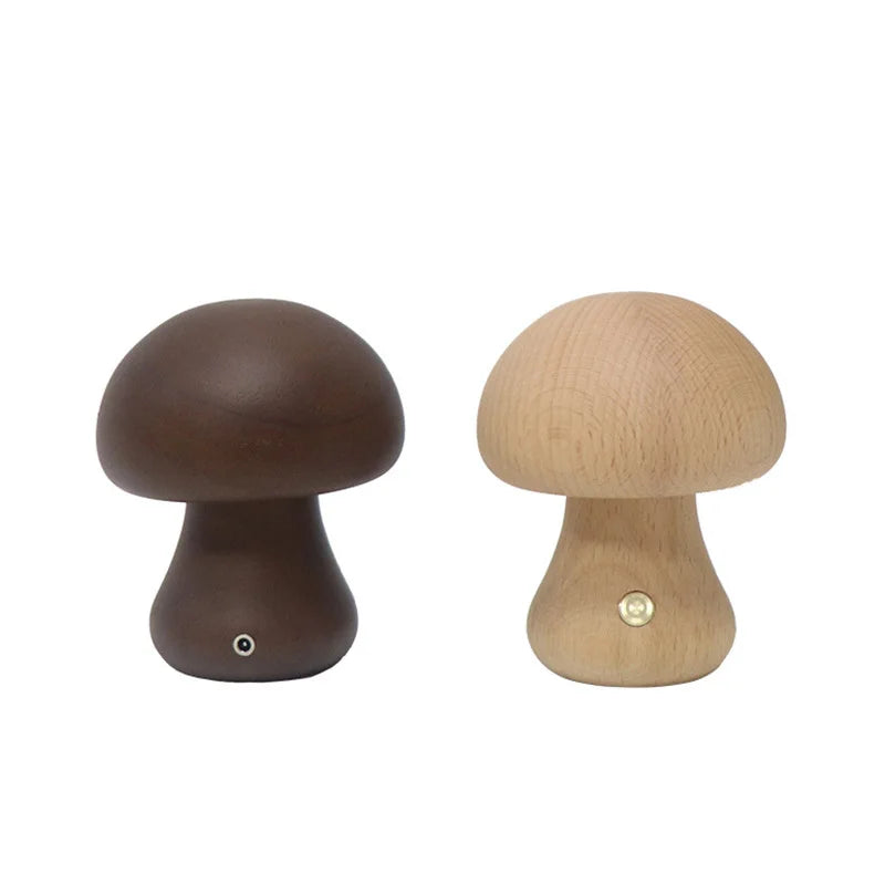 WoodlandGlow - Handcrafted Natural Wood with Whimsical Charm | Soft Warm Glow for Calm Nighttime Comfort | Cozy Accent for Nursery, Bedroom or Reading Nook