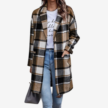Women's Chic Folded Collar Jacket