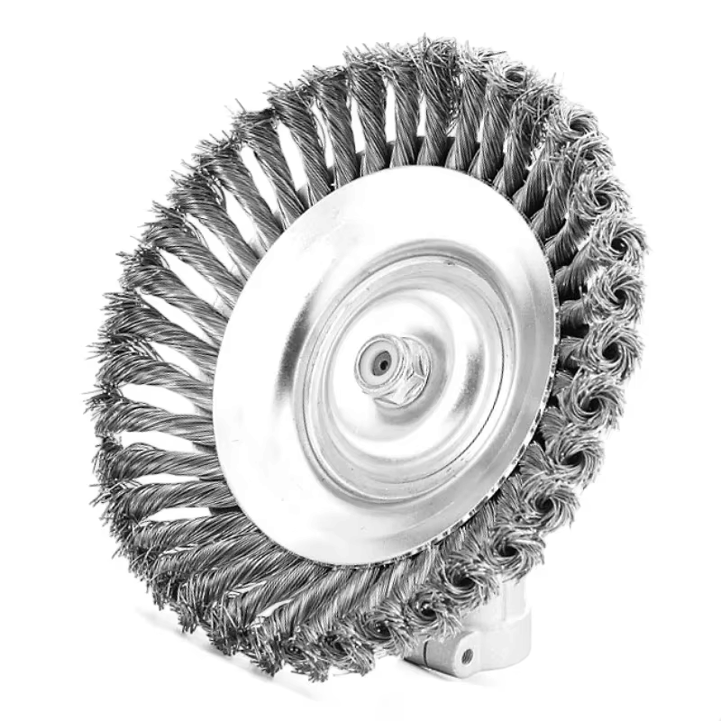 BrushTorque - Kefevágó fej 36 csavart fém kefével