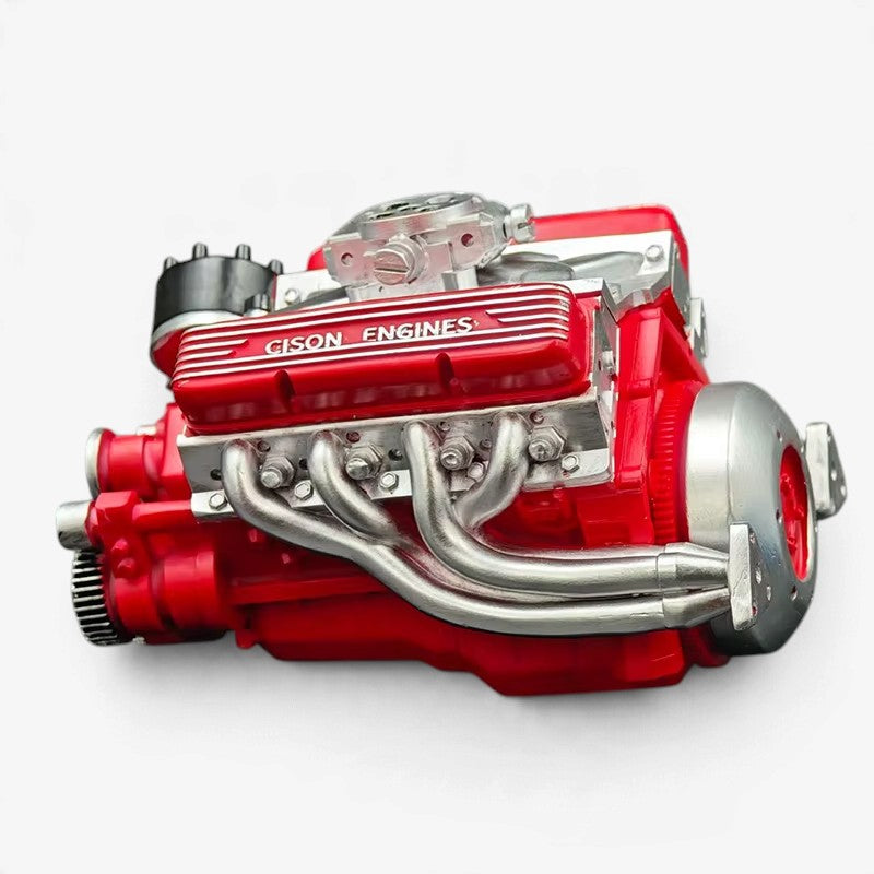 MiniTorque – Mini V8 benzinmotor modellkészlet CDI gyújtással