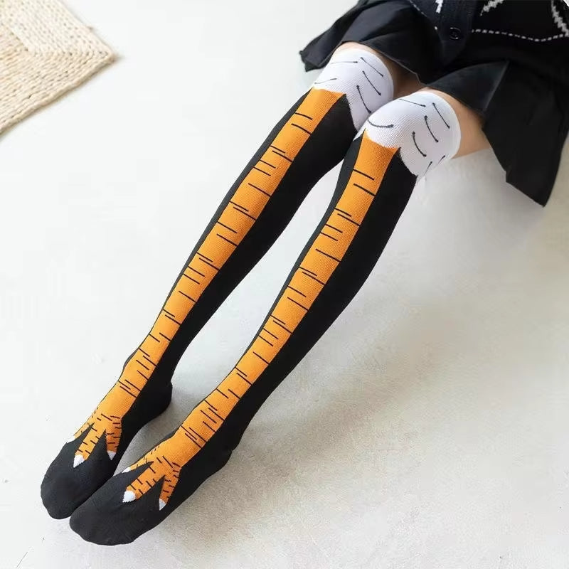 QuirkStep - Playful Chicken Claw Socks