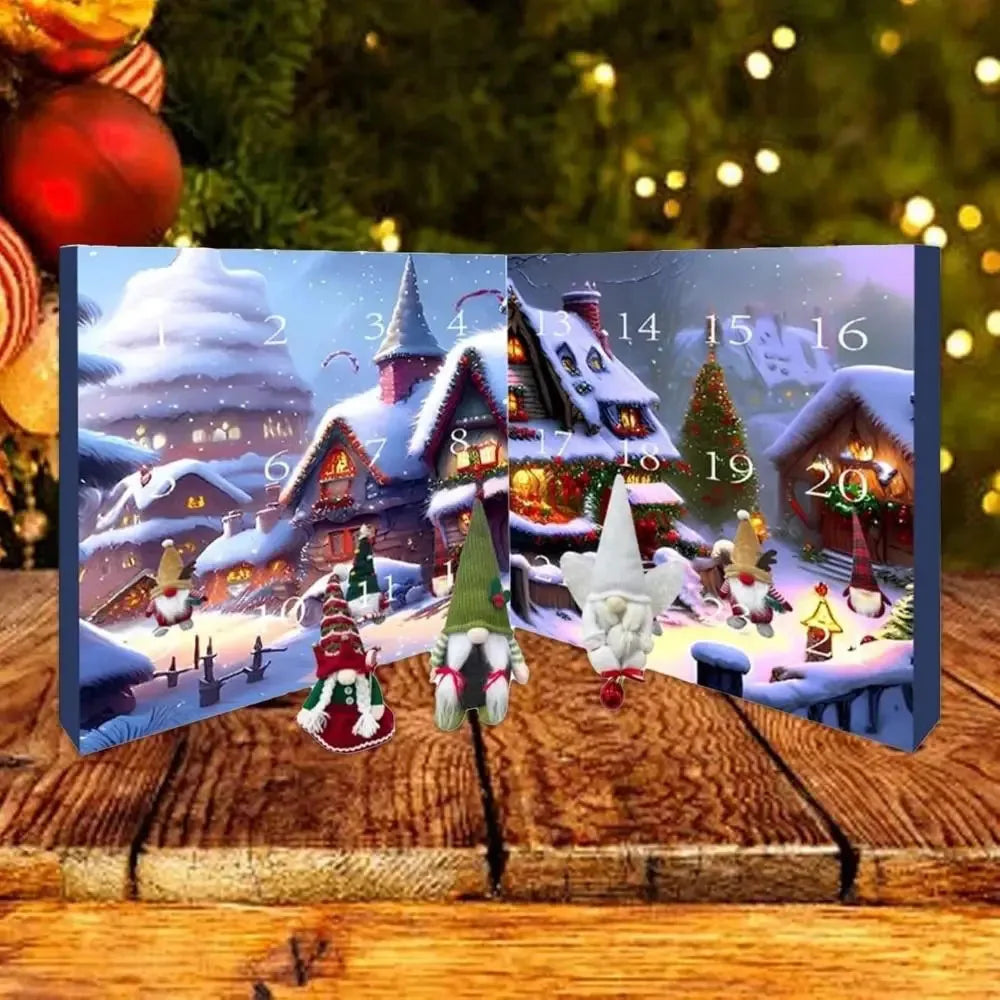 Christmas Elf Advent Calendar Decoration