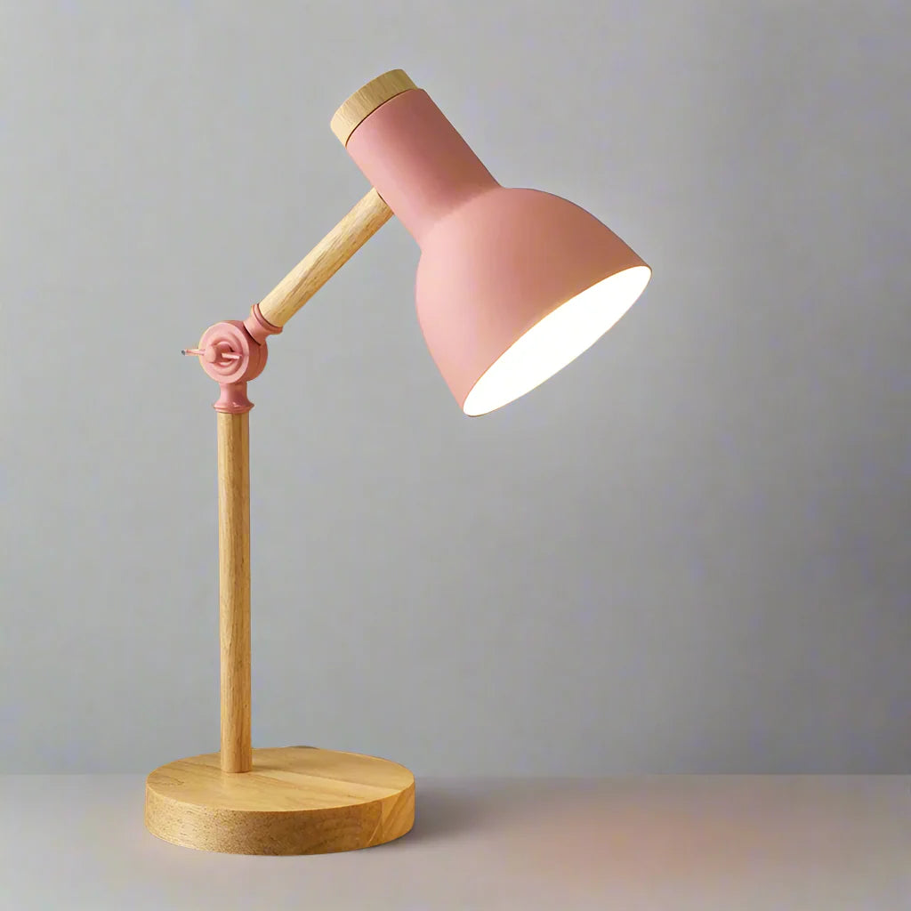 FlexiGlow - Adjustable Modern Desk Lamp Sleek Minimalist Design with Energy-Efficient LED | Customizable Arm and Head for Focused Illumination | Compact Stable Base for Office, Study, or Bedside Use