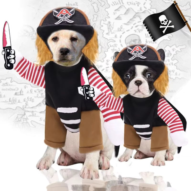 PawPirate - Kalózjelmez kutyáknak vidám Halloweenre