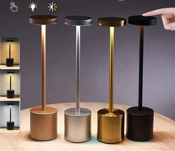 Table Lamp - Timeless Classic Design with Cozy Warm Light | Stable Durable Build for Everyday Use | Ideal for Living Room, Bedroom or Office