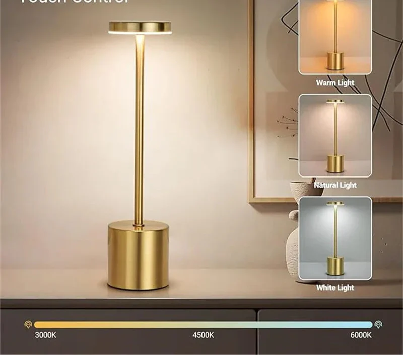 Table Lamp - Timeless Classic Design with Cozy Warm Light | Stable Durable Build for Everyday Use | Ideal for Living Room, Bedroom or Office