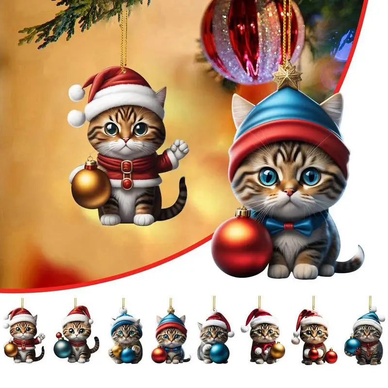 Advent Calendar with Christmas Tree Decor 2025 Cute Animal Comic