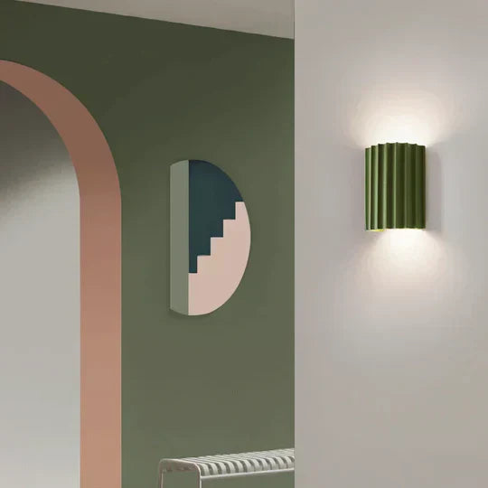 ModernResin - Modern Resin Wall Lamps Artistic Handcrafted Resin Design | Soft Ambient LED Glow with Energy-Efficient Lighting | Unique Decorative Accent for Bedroom, Living Room or Reading Nook
