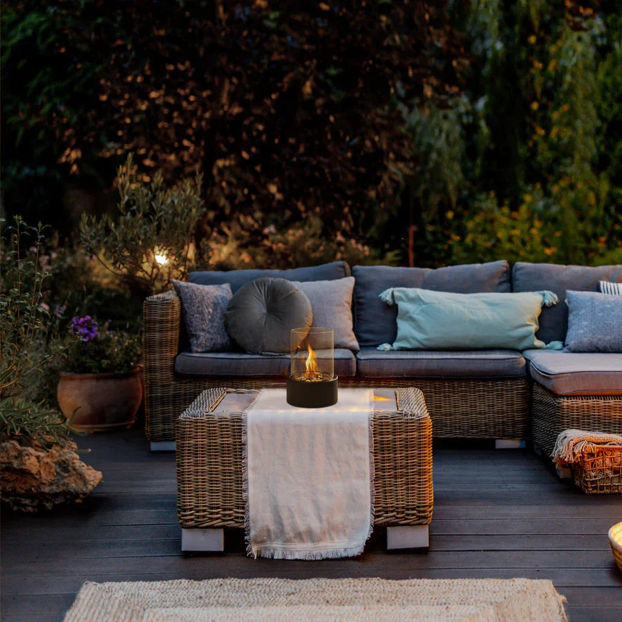 AuraFlame - Modern Portable Table Fireplace