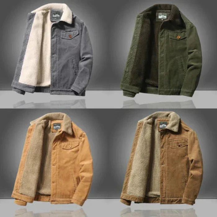 Elias Stylish Long-Sleeved Jacket with Pockets – Classic and Modern Design