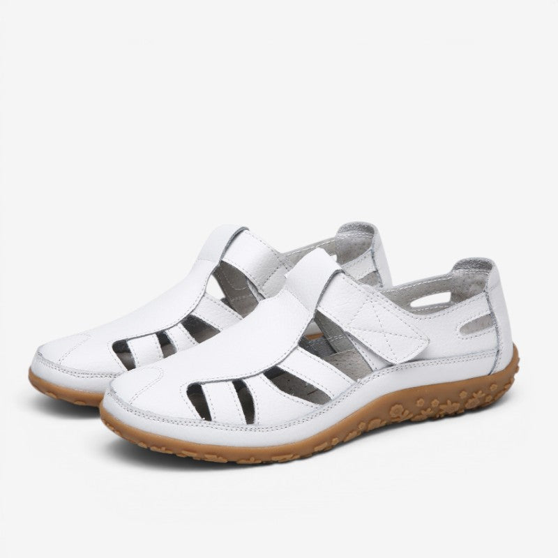 Stylish Women's Slip On Sandals with Velcro Straps