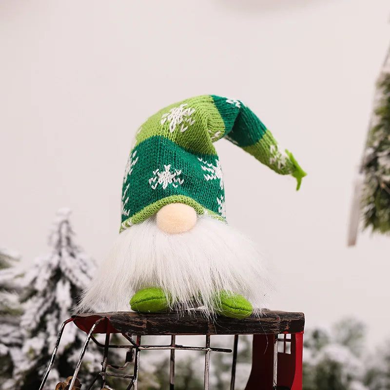 Christmas Gnome Face-Less Doll Night Light