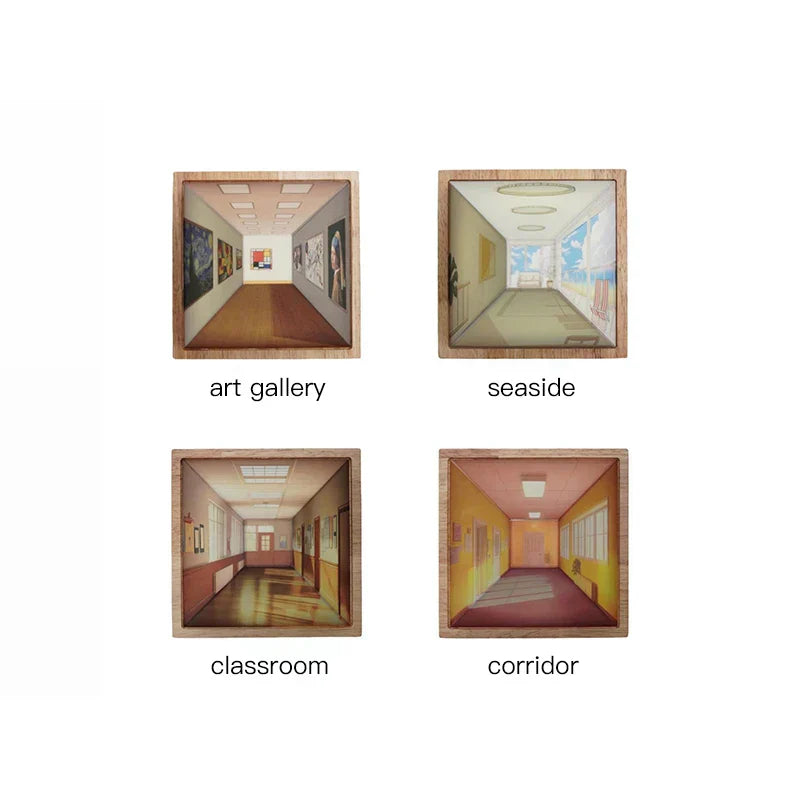 IlluDepth - 3D Hallway Illusion Wall Light