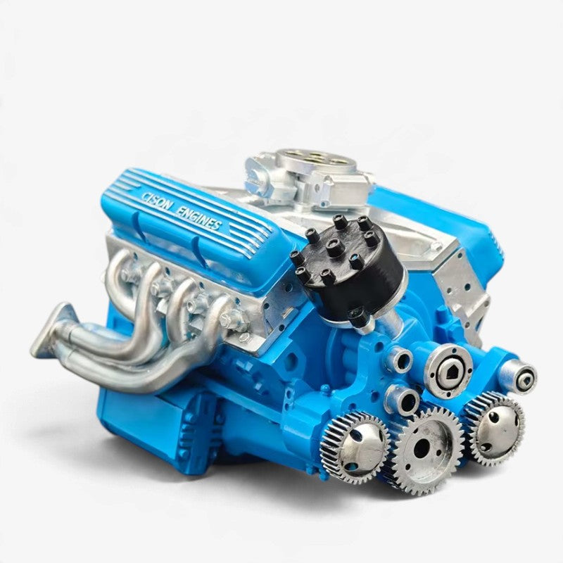 MiniTorque – Mini V8 benzinmotor modellkészlet CDI gyújtással