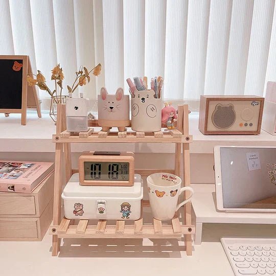 ClutterFree - Two-Tier Desk Organizer