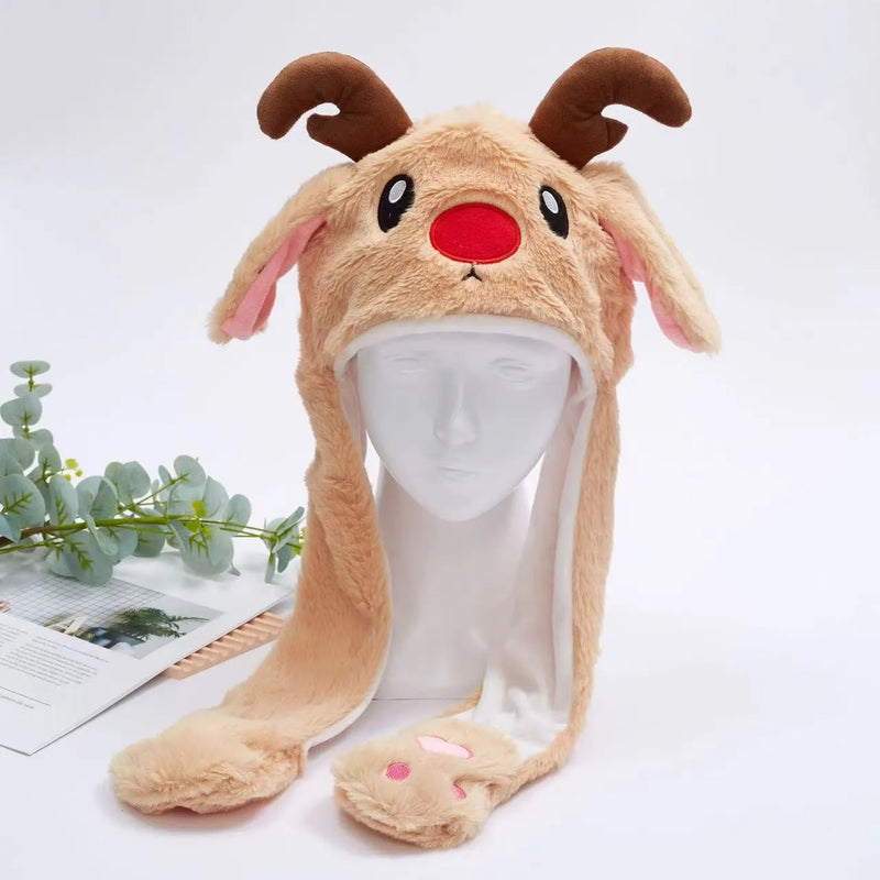 EarBounce - Interactive Plush Hat with Moving Ears