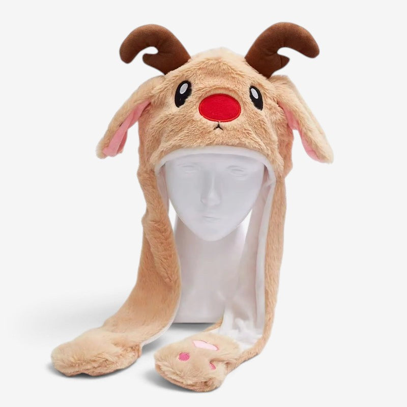 EarBounce - Interactive Plush Hat with Moving Ears