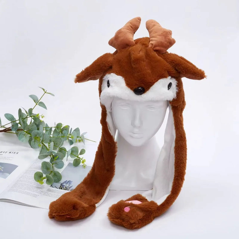 EarBounce - Interactive Plush Hat with Moving Ears