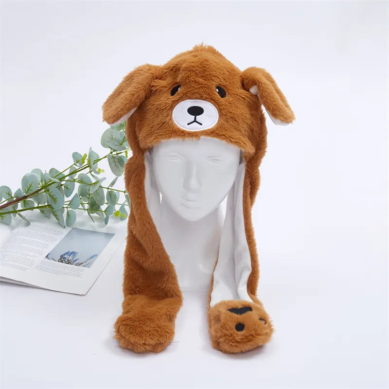 EarBounce - Interactive Plush Hat with Moving Ears