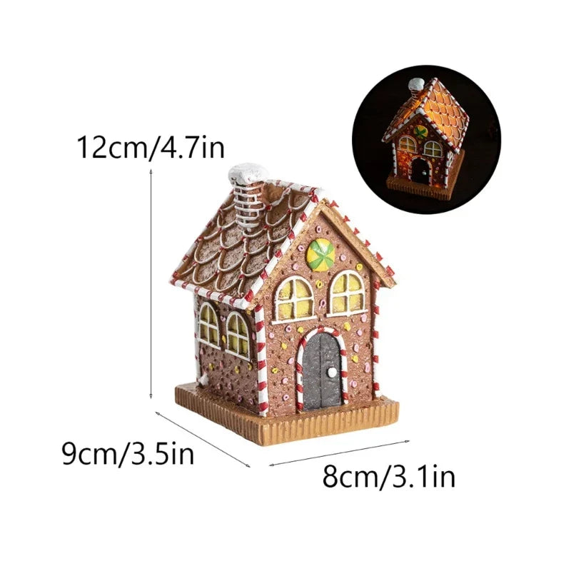 Holiday Gingerbread House Decoration