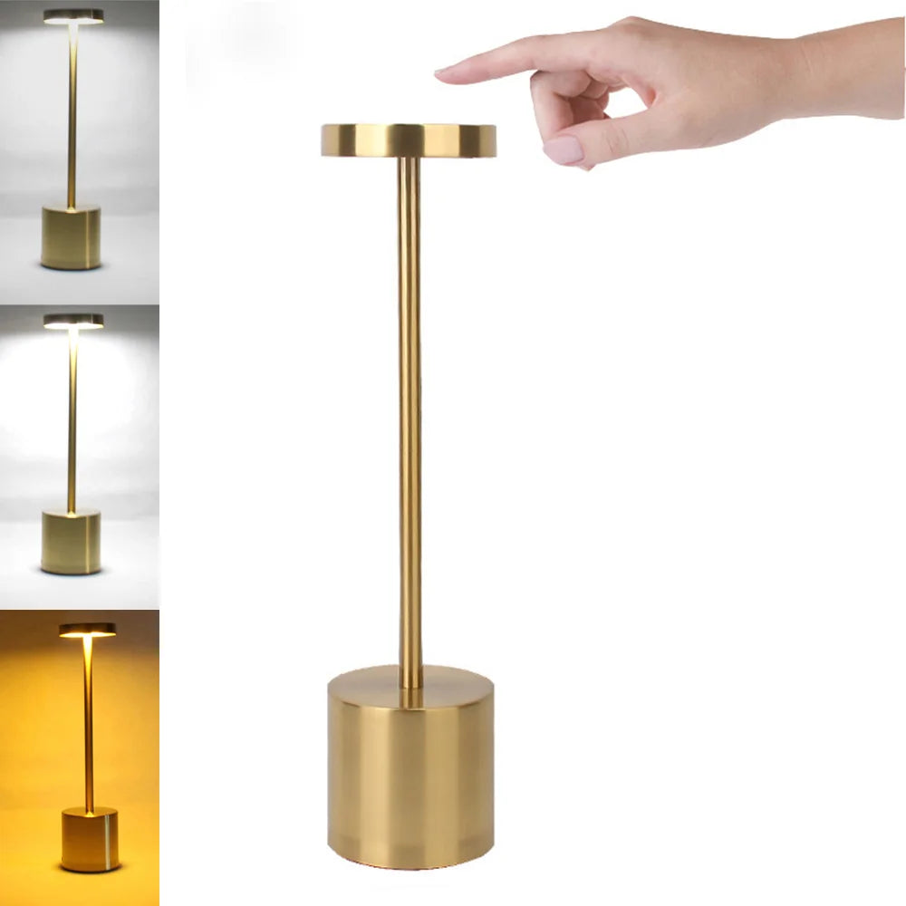 Table Lamp - Timeless Classic Design with Cozy Warm Light | Stable Durable Build for Everyday Use | Ideal for Living Room, Bedroom or Office
