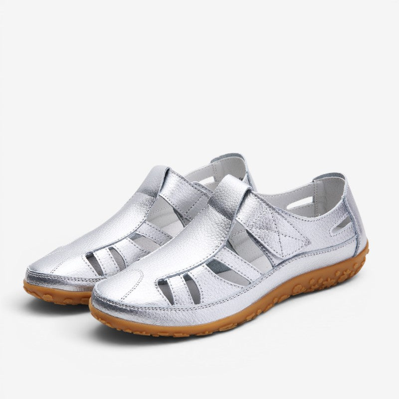 Stylish Women's Slip On Sandals with Velcro Straps