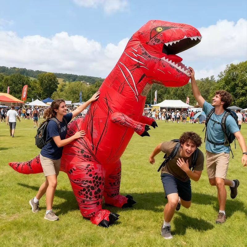 Inflatable T-Rex Costume