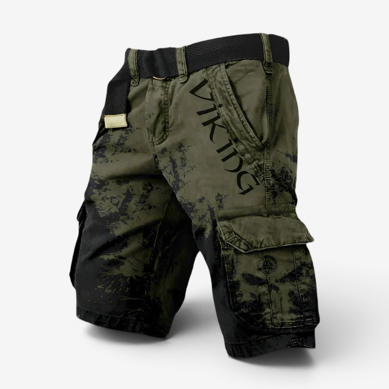 Men’s Stylish Printed Cargo Shorts