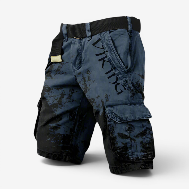 Men’s Stylish Printed Cargo Shorts