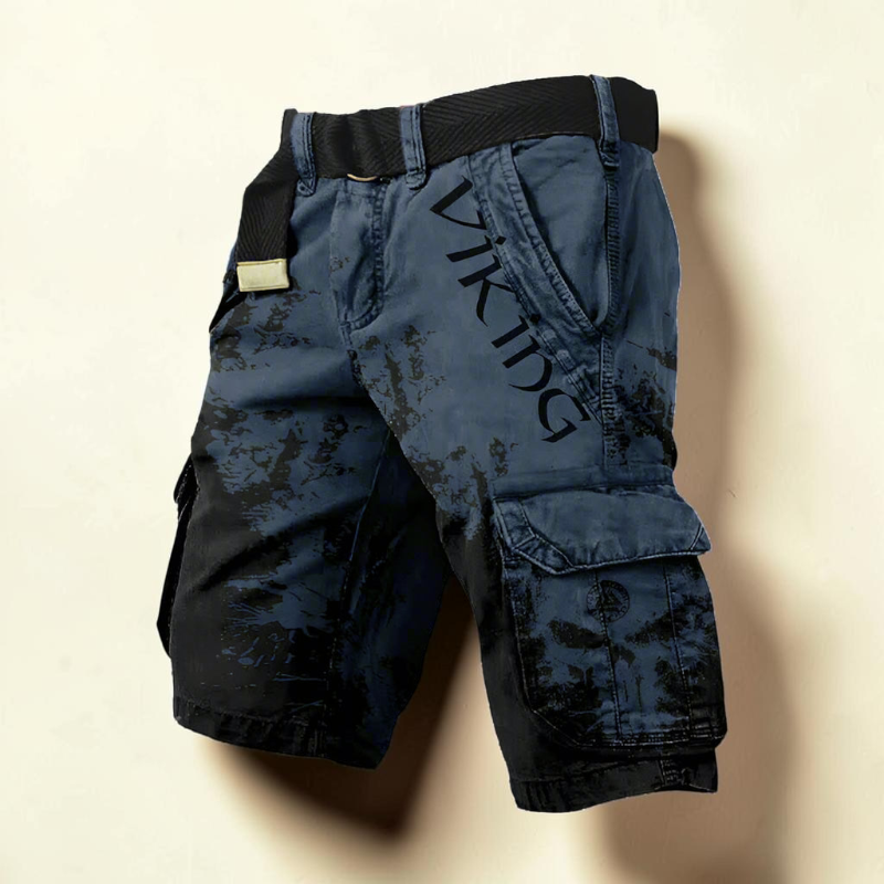 Men’s Stylish Printed Cargo Shorts