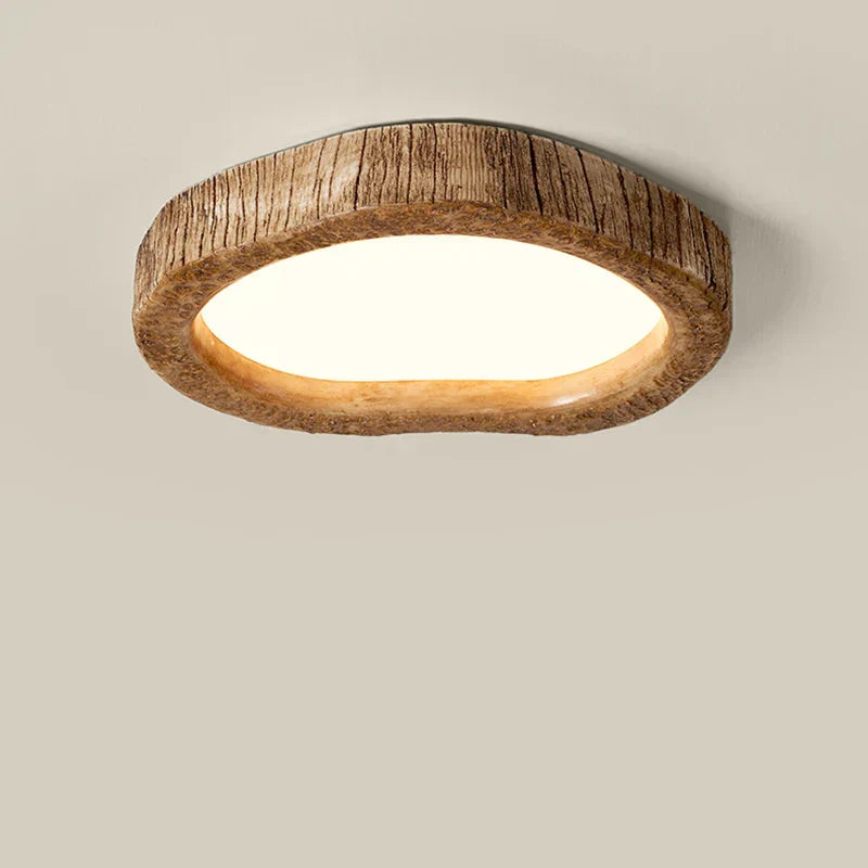 TimberGlow- Rustic Tree Trunk-Inspired Design with Natural Warmth | Soft Ambient Glow for Cozy Atmosphere | Versatile Fixture for Living Room, Bedroom or Dining