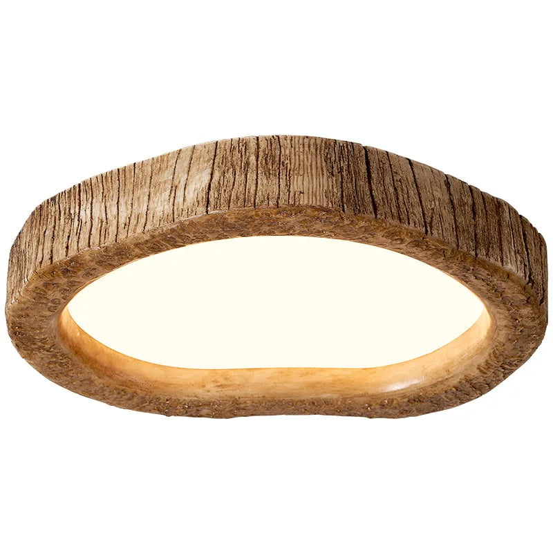 TimberGlow- Rustic Tree Trunk-Inspired Design with Natural Warmth | Soft Ambient Glow for Cozy Atmosphere | Versatile Fixture for Living Room, Bedroom or Dining