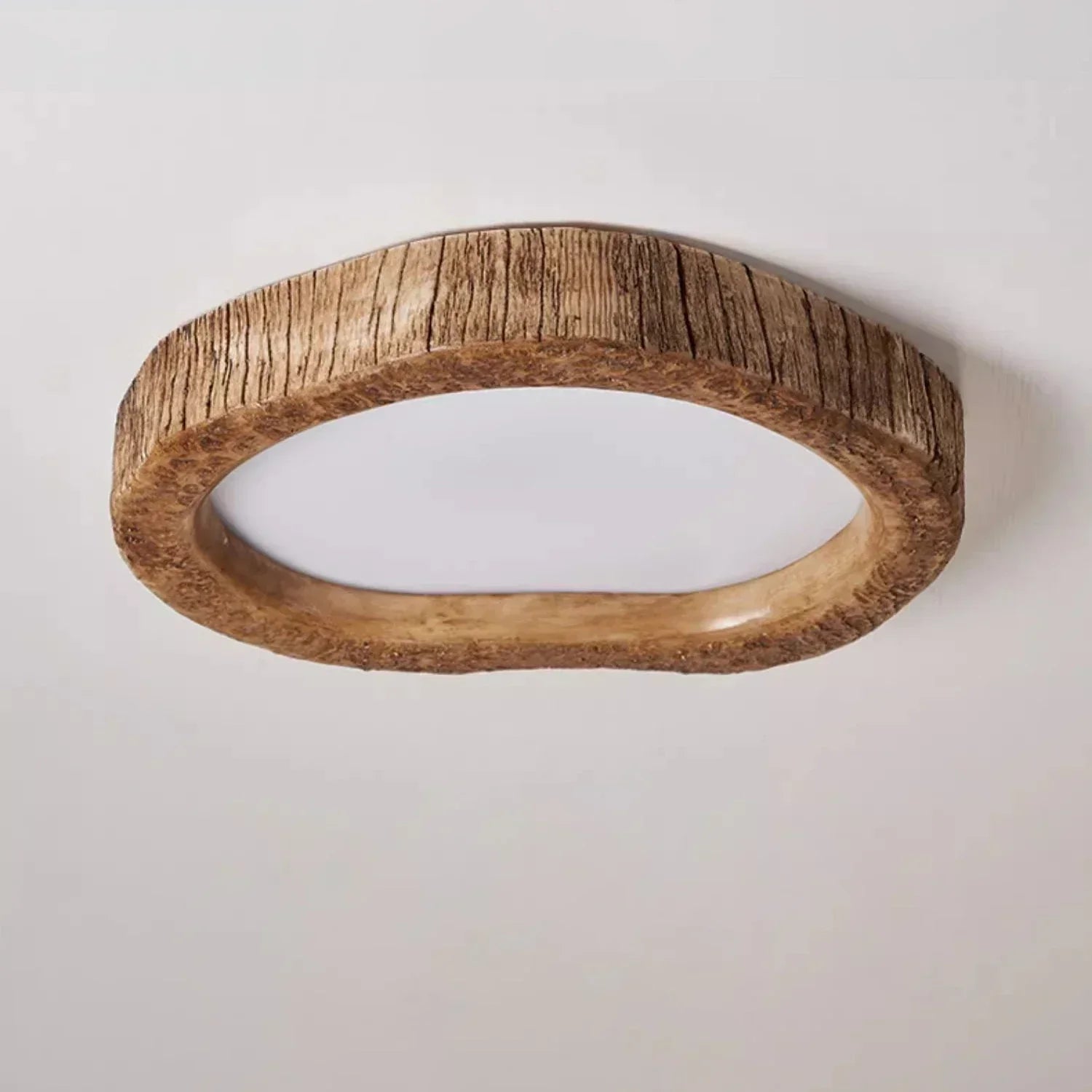 TimberGlow- Rustic Tree Trunk-Inspired Design with Natural Warmth | Soft Ambient Glow for Cozy Atmosphere | Versatile Fixture for Living Room, Bedroom or Dining
