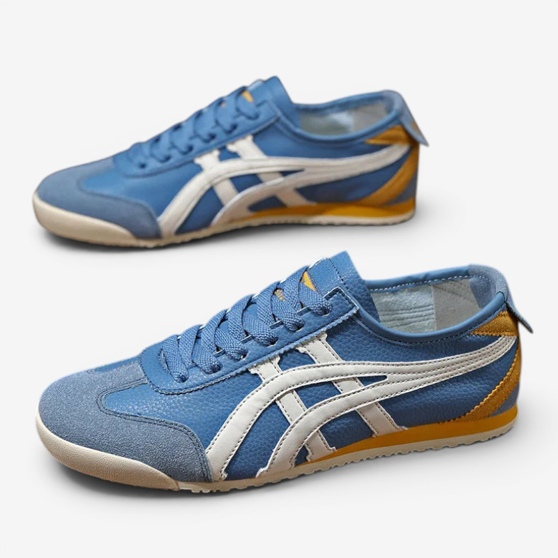 Men's Stylish Round Toe Lace-Up Sneakers