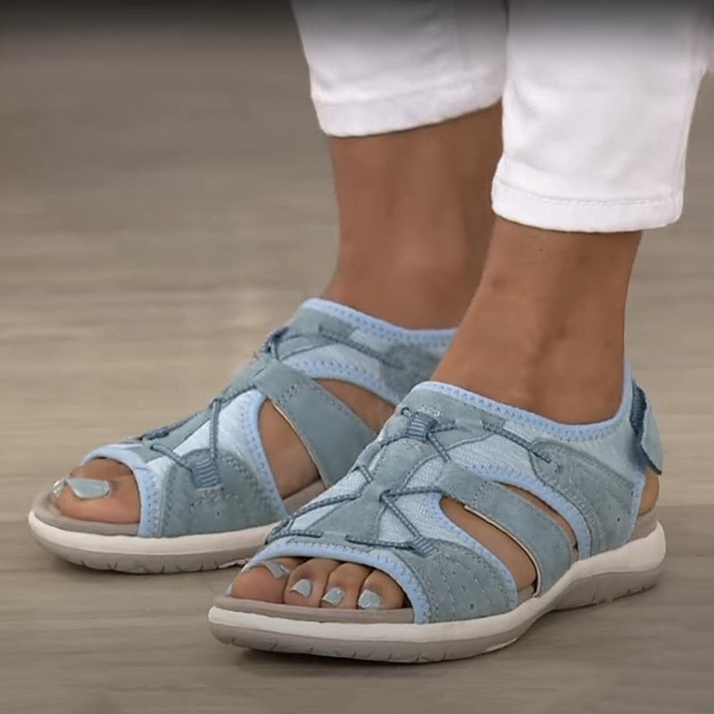 Women’s Stylish Open Toe Flat Sandals